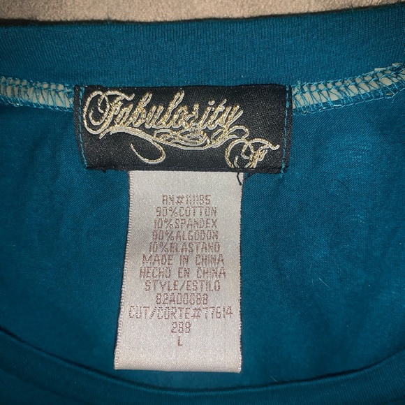 Aqua green fabulosity top - Picture 2 of 4